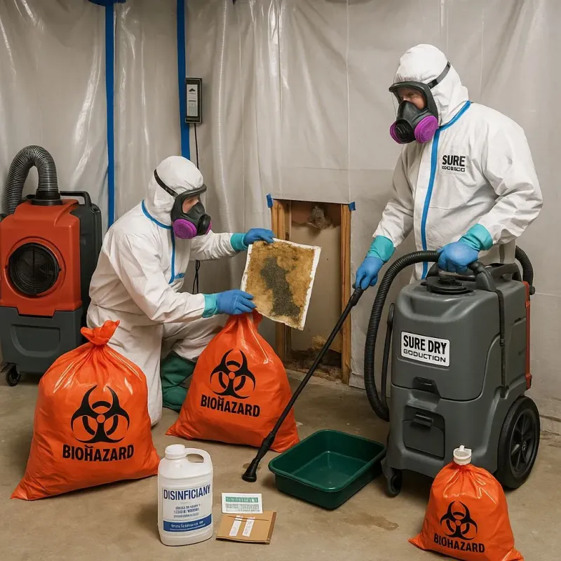 Contaminated Water Handling Protocols process in Mansfield, LA