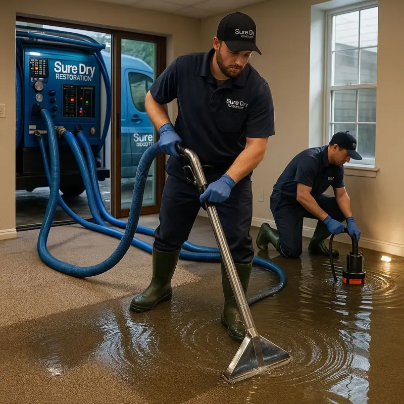 Water Extraction and Removal process in Mansfield, LA